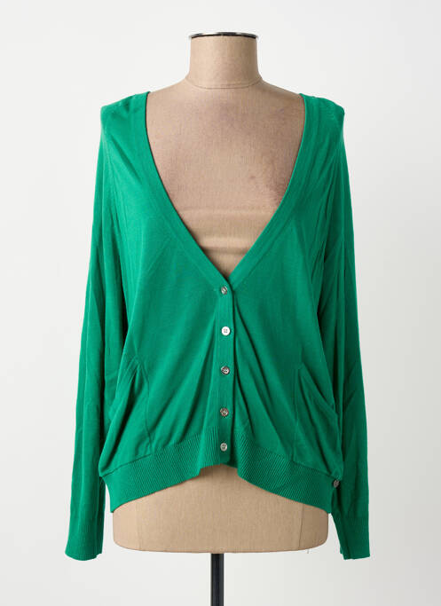 Vestă cu mâneci lungi verde MADO ET LES AUTRES femeie