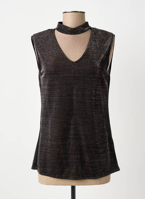 Top negru MORGAN femeie