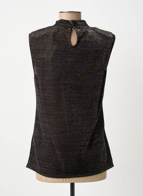 Top negru MORGAN femeie