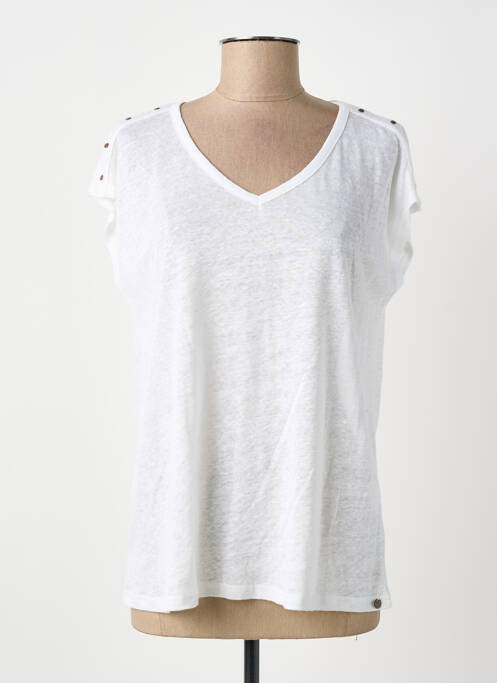 Top alb MADO ET LES AUTRES femeie