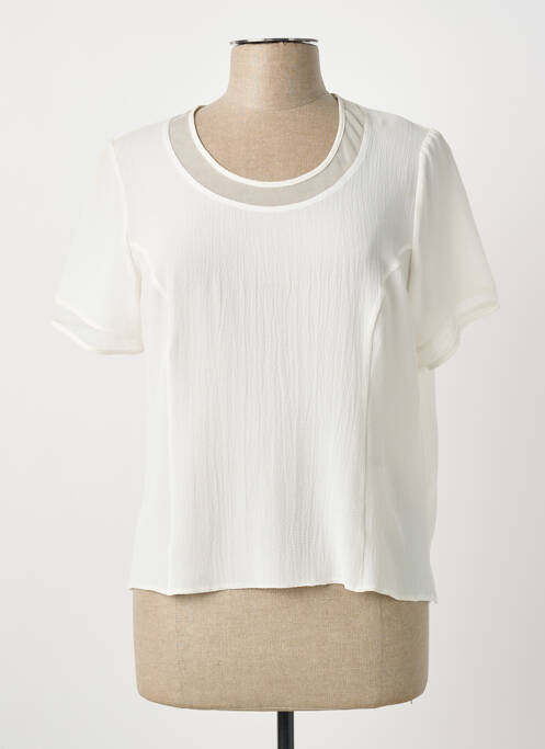 Top alb GUY DUBOUIS femeie