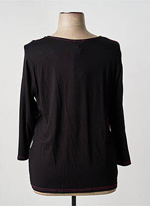 Tricou mâneci 3/4 mâneci 3/4 negru GUY DUBOUIS femeie