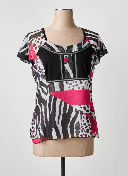 Top negru IMPULSION femeie