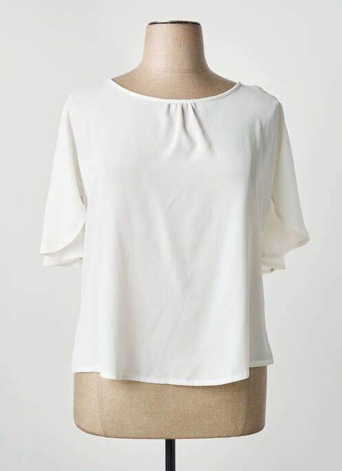 Top bej FRANCE RIVOIRE femeie