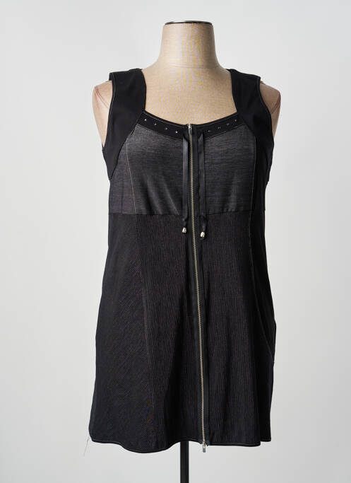 Tunică fără mâneci negru FRED SABATIER femeie