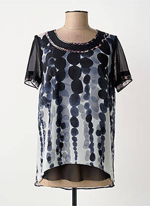 Top negru FRANCE RIVOIRE femeie