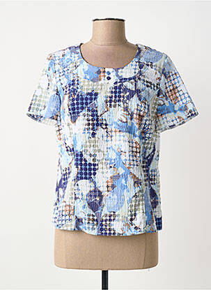 Top albastru FRANCE RIVOIRE femeie