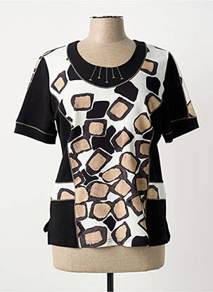 Top negru FRANCE RIVOIRE femeie