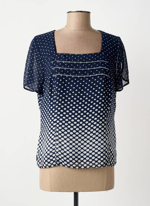 Top albastru FRANCE RIVOIRE femeie