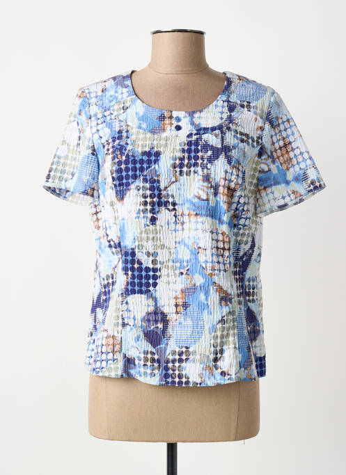 Top albastru FRANCE RIVOIRE femeie