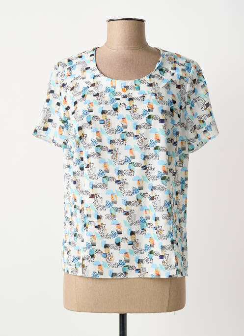 Top albastru FRANCE RIVOIRE femeie