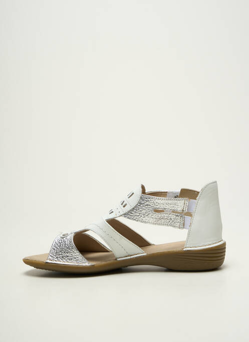 Sandale/Pantofi decupați argintiu DORKING femeie