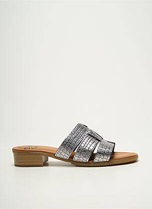 Mulete/Saboți argintiu STUDIO SCARPE femeie
