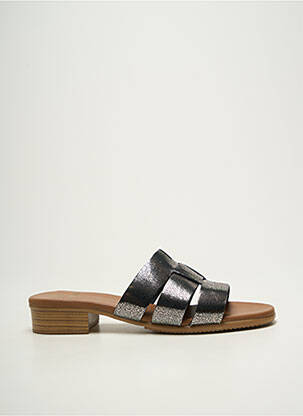 Mulete/Saboți argintiu STUDIO SCARPE femeie