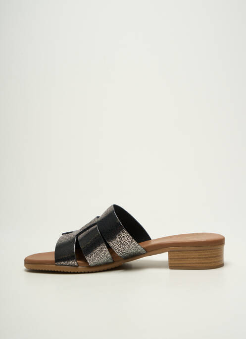 Mulete/Saboți argintiu STUDIO SCARPE femeie