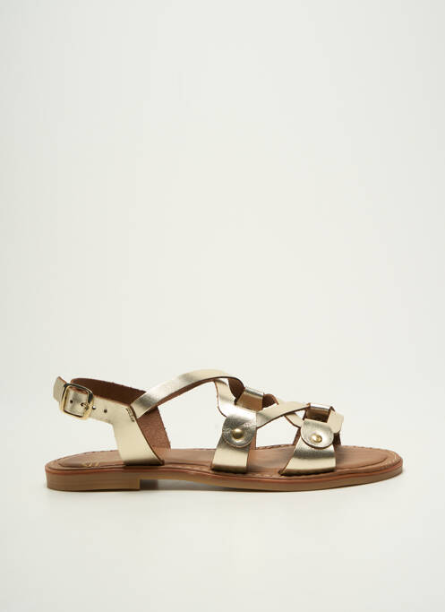 Sandale/Pantofi decupați auriu STUDIO SCARPE femeie