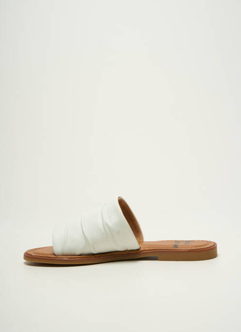 Mulete/Saboți alb STUDIO SCARPE femeie