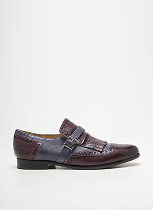 Mocasini țesătură satinată toc plat până la 3 cm albastru MELVIN & HAMILTON femeie