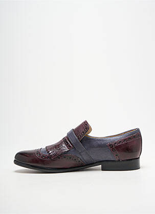 Mocasini țesătură satinată toc plat până la 3 cm albastru MELVIN & HAMILTON femeie