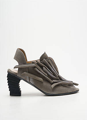 Botine/Ghete gri PAPUCEI femeie