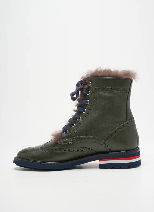 Botine/Ghete verde MELVIN & HAMILTON femeie