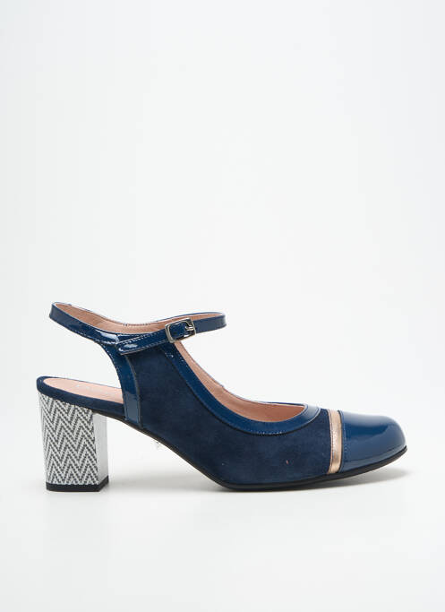Pantofi cu toc albastru DORKING femeie