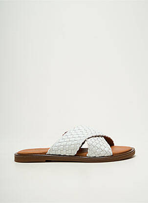 Mulete/Saboți alb METAMORF'OSE femeie