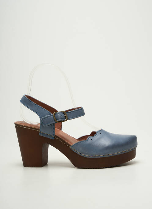 Sandale/Pantofi decupați albastru EMMA femeie