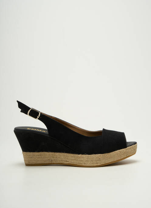Espadrile negru EMMA femeie