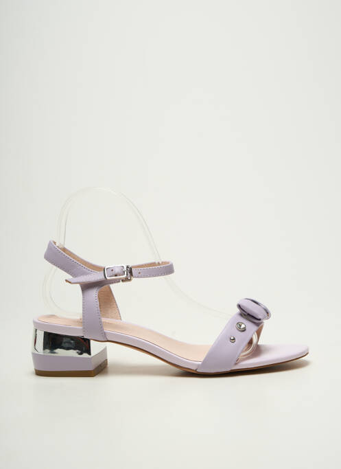 Sandale/Pantofi decupați violet METAMORF'OSE femeie