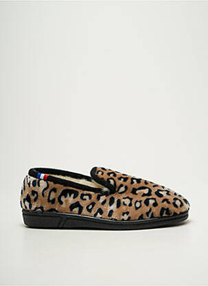 Papuci/Pantofi de casă maro QUATUOR femeie