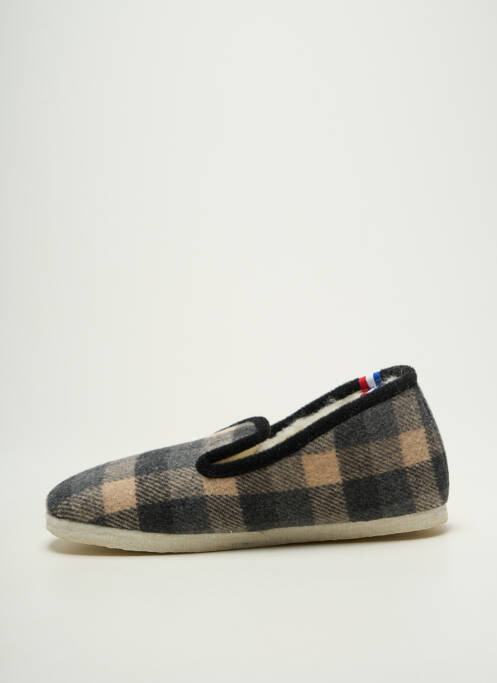 Papuci/Pantofi de casă gri QUATUOR unisex