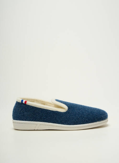 Papuci/Pantofi de casă albastru QUATUOR femeie