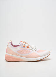 Adidași vârf rotund toc de 4 la 6 cm roz TAMARIS femme