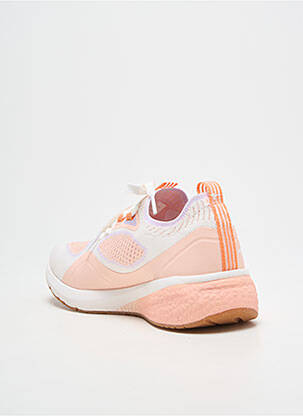 Adidași vârf rotund toc de 4 la 6 cm roz TAMARIS femeie