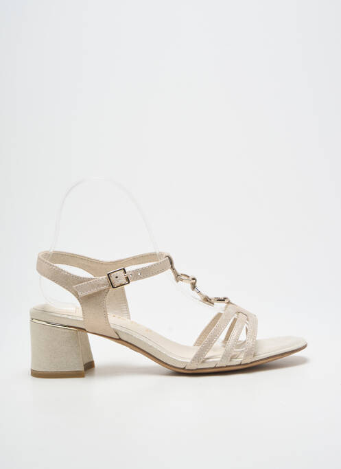 Sandale/Pantofi decupați auriu TAMARIS femeie