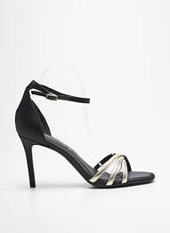 Sandale/pantofi decupați material neted toc de 7 la 9 cm auriu TAMARIS femme