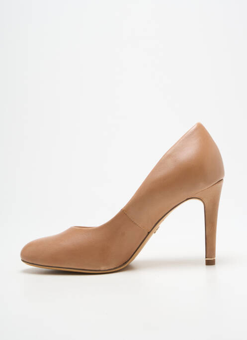Pantofi cu toc bej TAMARIS femeie