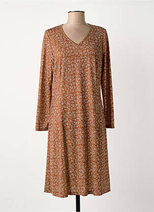 Rochie midi maro MERI & ESCA femeie