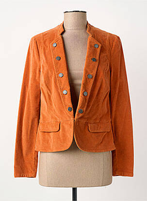 Jachete casual guler rotund portocaliu GREGORY PAT femeie