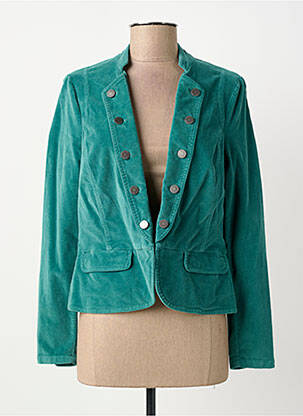 Jachete casual guler rotund verde GREGORY PAT femeie