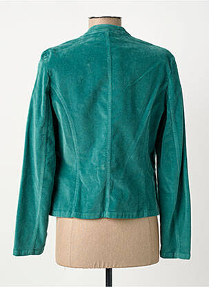 Jachete casual guler rotund verde GREGORY PAT femeie