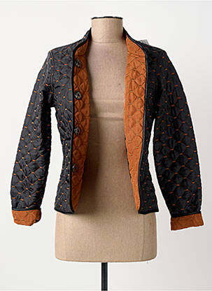 Jachete casual guler rotund negru GREGORY PAT femeie