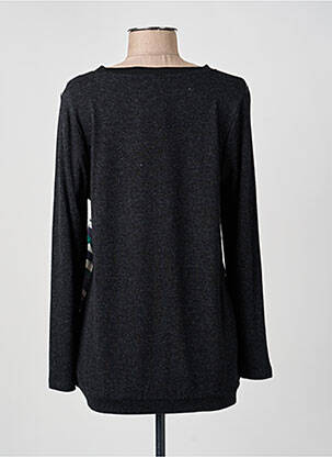 Top elasticitate mâneci lungi negru MERI & ESCA femeie