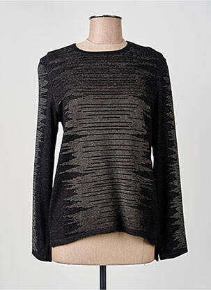 Top elasticitate mâneci lungi negru GUY DUBOUIS femme