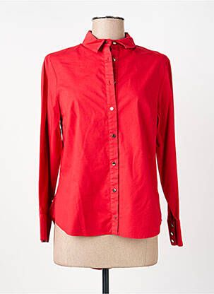 Cămașă croială cambrată mâneci lungi roșu MERI & ESCA femme