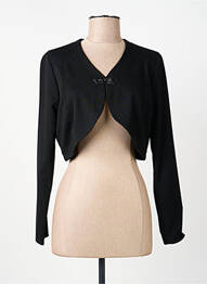 Bolero mâneci lungi negru FRANCE RIVOIRE femme