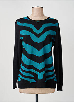 Pulover croială cambrată mâneci lungi negru GUY DUBOUIS femme