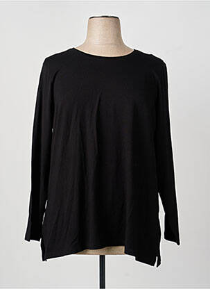 Tricou mâneci lungi mâneci lungi negru GUY DUBOUIS femeie