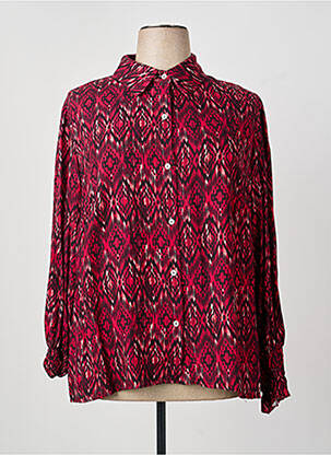 Cămașă roșu COULEURS DU TEMPS femeie